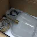 Glass Pendant Light Modern Brass 1 Light Single Dome Pendant Lighting Fixtures for Kitchen Island Dining Room Hallway, Dia 9 Inch, E26, UL Listed (Hammered)