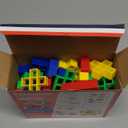 64 Pcs Stacking Tower Game with 22 Cards, Giant Tumble Balance Game for Kids, Family Games for Kids and Adults, Ideal Gifts for Teen Boys & Girls, Party Board Game for Kids 6-12 & Adults