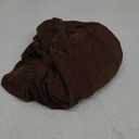 2 Pack 32x43 Inch Brown Cocktail Tablecloth Spandex Round Fitted Table Cover for Wedding Banquet Event Party
