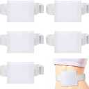 Syhood 6 Pcs Feeding Tube Holder Elastic G Belt Comfortable Peg Tube Holder Supplies for Men Women Adults Abdominal Covers Accessories