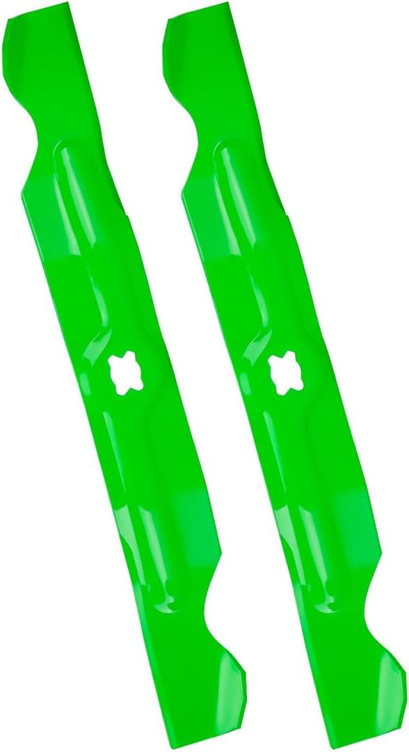 Lawn Mower Blades High Lift Blades with 33 inch Decks Fits for 742-04154 942-04154 942-04154A 742-04154A for Cub Cadet CC760 CC760ES CC800 Troy Bilt TBWC33XP Walk Behind Mowers, 2 PCS