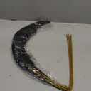 FOTEEWL 8 PCS Faux Pampas Grass Decor 38"/3.1FT Tall Fake Pompas Floral Large Artificial Pompous Grass Branches Plants for Floor Vase Filler Home Boho Decoration (Black)