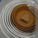 Tinecio 7/6.5/6/5.5/5 Inch Self Watering Pots, Plastic Flower Pots with Multi Mesh Drainage Holes and Deep Reservoir for Indoor Outdoor Garden Plants and Flowers (White, 5/5.5/6/6.5/7)