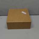 Zhanmai 100 Pcs 4.7 x 2.4 x 3.9 Inch Mini Gift Bags Bulk with Tissue Paper Kraft Paper Bag with Handle Gift Tag for Birthday Party, Valentines Day, Baby Shower, Wedding, Mother's Days (White)