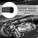 5Ft ID 3/4 Heater Hose,Silicone Radiator Hose with 650PSI Rupture Pressure for Water/Gas Transportation,Professional Car Accessories Coolant Hoses for Vehicle Cooling Systems (3/4" 5FT)