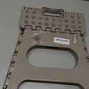 Non-Slip Folding Step Stool, Sturdy Safe Enough - Holds up to 300 Lb - 11 inch Footstool for Adults or Kids, Folding Ladder Storage/Opens Easy, for Kitchen,Toilet,Camping (Light Tan, 11'')