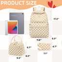 CAMTOP Backpack for School Kids Cute Backpacks for Girls Elementary Lighweight Bookbag with Lunch Box Pencil Case 3 in 1