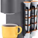 STORAGENIE K Cup Holders, Coffee Pod Holders for Keurig, Kcup Holders, Space Saving K pod Storage | Organizer, Perfect for Counters Small Space, 2 pack
