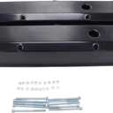 Black Aluminum Tall Valve Covers Fits for Small Block Plymouth 318 340 360