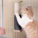 SHENGOCASE 2-Pack Cat Scratching Post for Crate Cage, Cage Mounted Scratching Post with Self Groomer and Massager, Cat Kennel Playpen Accessories