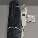 Heating Pad for Back Pain and Cramp Relief, Extra Large 17" x 33" Size Electric Heating Pad for Shoulder Neck Pain with 6 Temperature Level and 6 Timer Settings Auto Shut Off (Rock Gray)