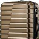 Coolife Luggage Suitcase Carry on Hardside PC+ABS Spinner TSA Lock Telescopic Handle L 28"