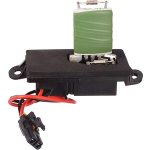 89019089 HVAC Blower Motor Fan Resistor Compatible with 1999-2006 Chevy Silverado GMC Sierra 1500 2500 3500, 2000-2002 GMC Yukon (2 Holes Mounting Flange) Replaces# 973-004, 89018597, 22807122, RU371