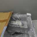 Stainless Steel Cat Litter Box with Lid, XL Extra Large Litter Box for Big Cats, High Sided Kitty Metal Pan with Pedal Filter and Scoop, Non-Sticky&Anti-Leakage Easy Cleaning Gray