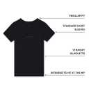 Armani Exchange Women's Icon Logo Long Sleeve Tee (Black)