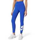 Nike Women's One High-Waisted Seamless Tight (Midnight Navy/White), Medium