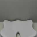 Seat Cushion for Tailbone & Sciatica Pain Relief - Plush Yet Supportive Ergonomic Memory Foam Chair Cushions for Office Chair, Car, Wheelchair,Airplane & Long Sitting(Light Gray)