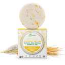 3 x Solid Rice Protein Water Shampoo Bar With Conditioner Effect Hair Soap  Shampoo Bars For Hair With All Natural Plant Based Essential Oils And Zero Waste Packaging (Chamomile And Mint)