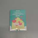 36 Pack Valentines Day Cards for Kids School  Adorable Die-Cut Animal & Food Classroom Valentines with Pink Envelopes & Stickers, 9 Cute Designs for Boys, Girls & Teachers