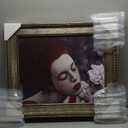 Perfume of White Roses with Versailles Silver King Frame, 25x21"