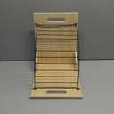 JoyCat Clipboard with Storage, Wood and Metal Clipboards Holder Small White Board Organizer for Classroom Office (Assembly Required) (1)
