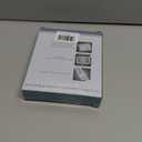 Magnifying Glass with Light, Rechargeable 5X Large Page Magnifier for Reading, Folding Handheld Dimmable, LED Lighted Rectangle Magnifier for Reading Book Small Print for Seniors Low Vision (Grey White)