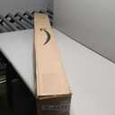 No Drill Blinds for Windows 1" Vinyl L-Shaped Slats Cordless Mini Blinds for Home, for Window Size 42" W  64" H White