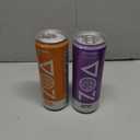 ZOA Zero Sugar Energy Drinks, Variety Pack - Sugar Free with Electrolytes, Healthy Vitamin C, Amino Acids, Essential B-Vitamins, and Caffeine from Green Tea (MS, TP, FG, WO)- 12 Fl Oz (12-Pack), BBD 08/13/2026