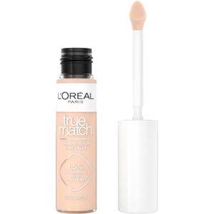 L'Oreal Paris True Match Radiant Serum Concealer, Brightening Under Eye Concealer Make Up with 1.5% Hyaluronic Acid and Caffeine, N3, 0.33 Oz