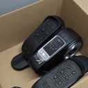 Under Desk Elliptical Machine, Electric Seated Pedal Exerciser, Mini Elliptical Leg Exerciser with Remoter, 12 Level Speeds, Forward & Reverse Direction, Manual & Auto Mode for Home Office