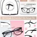 MARE AZZURO Oversized Reading Glasses Women Large Square Readers 1.0 1.25 1.5 1.75 2.0 2.25 2.5 2.75 3.0 3.5 4.0 5.0 6.0