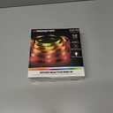 Monster 32.8ft Music Reactive LED Strip with 120 LEDs, 12V Power Adapter, with Remote, Easy Use