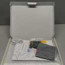 16-Inch Rechargeable Doodle Glow LED Note Board, 7-Color Light Modes, Neon Art Dry Erase Light Up Drawing Pad with Built-in Stand, Sketching Gift Toy for Kids/Girls/Teens, 5 Markers & Tracing Book (White)