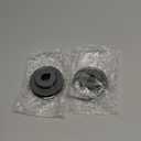 QWORK Single Groove Web Sheaves, 2-1/2"OD 5/8"Bore V-Belt Sheave for V-Belt, 2 Pack