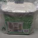 PrepWorks PKS-120 Plastic 2.5-Quart ProKeeper Grain Storage Container with Hinged Lid, 1 Piece, Clear and Black