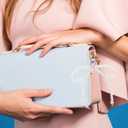 Pearl Bow Keychain for Purse - Bag Charm with Elegant Bowknot Design, Car Keys Accessories for Women