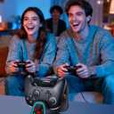 9 In 1 Controller Charging Dock for Nintendo Switch 2/Switch 1/OLED Controller, Fast Charger Station for Joy Con 2&1 and Pro Controller 2&1, Charger Accessories with RGB Light