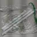 White Tension Curtain Rod for Windows 28 to 48 inch, Adjustable Expandable Pressure Spring Curtain Rod No Drilling, 7/8" Curtain Rod for Bedroom Doorway Closet Door