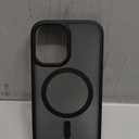 TORRAS Magnetic Shockproof for iPhone 17 case with Camera Control, [12FT Military Grade Drop Protection][Fit for MagSafe], Slim Translucent Anti-Fingerprint & Soft Touch Case for iPhone 17, Black