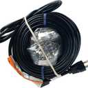 Frost King RC30 Electric Roof Cable Kits, 30ft x 120V x 5 Watts/ft, 30 Feet, Black