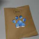 KOOLTAIL Dog Raincoat Hooded Slicker Poncho with Leash Hole, Raincoat for Small Medium Dogs, Waterproof Doggie Rain Jacket with Reflective Strip, Adjustable Breathable Plaid Puppy Rainwear-Blue (Small (Pack of 1))