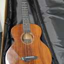 Caramel All Solid Acacia Glossy Baritone Acoustic & Electric Ukulele