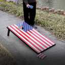 Cornhole Board Set Cornhole Games for Adults Portable Choose Regulation or Tailgate Size