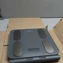 RunStar Digital Bathroom Scale for Body Weight, Body Fat, BMI 28 Measurements, Innovative 8-Electrode Smart Scales FSA&HSA Eligible with Voice Prompt Function High Accurate Bluetooth Weight Machine (12"/300mm, Grey)