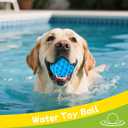 havit Indestructible Squeaky Dog Balls for Aggressive Chewers, Interactive Dog Toys to Keep Them Busy, Rubber Dog Chew Toy for Large Medium Breeds, Outdoor Waterproof (3 Colors)