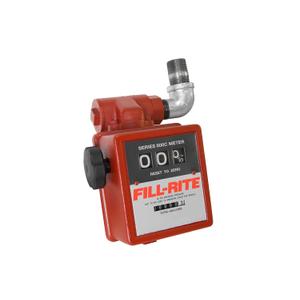 Fill-Rite 806C 3 Wheel Mechanical Gravity Flow 1" 5-20 GPM Fuel Transfer Meter