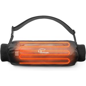 Heated Hand Warmer Pouch,Hand Warmers Poucn with 3 Levels Heating, Ideal for Football, Camping,Hunting, Portable and Waterproof Football Hand Warmer Hand Muff, Not with Power Bank