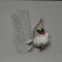 Christmas Gnome Plush Decoration, 13.7 inch Lighted Swedish Tomte, Holiday Indoor Tabletop Ornament