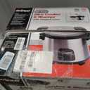 Winco Commercial-Grade Electric Rice Cooker with Hinged Cover, 30 Cup