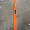 Klein Tools 93572 72-Inch Box Level, 6-Foot Box Beam Spirit Level, 3 Vials, High Visibility Orange, Aluminum Body